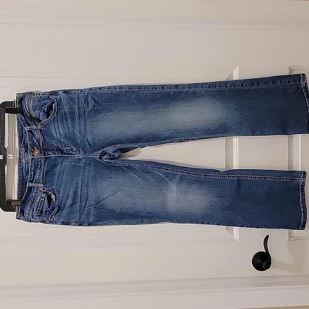 Maurices Blue Boot Cut Jeans Classic Jeans Size 12 Short - Picture 10 of 10